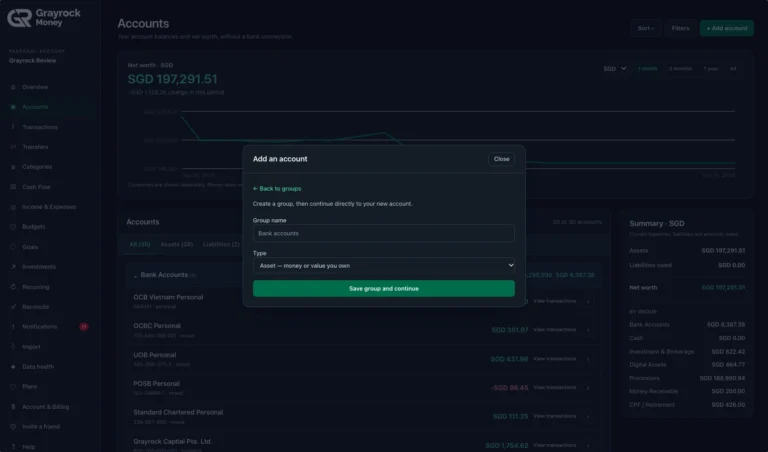 Create an Account Group